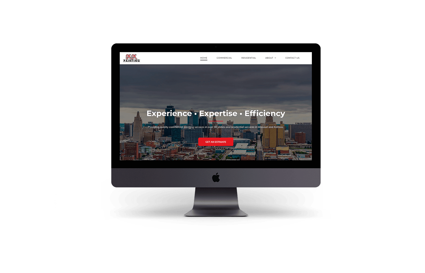 M&M Painting web design