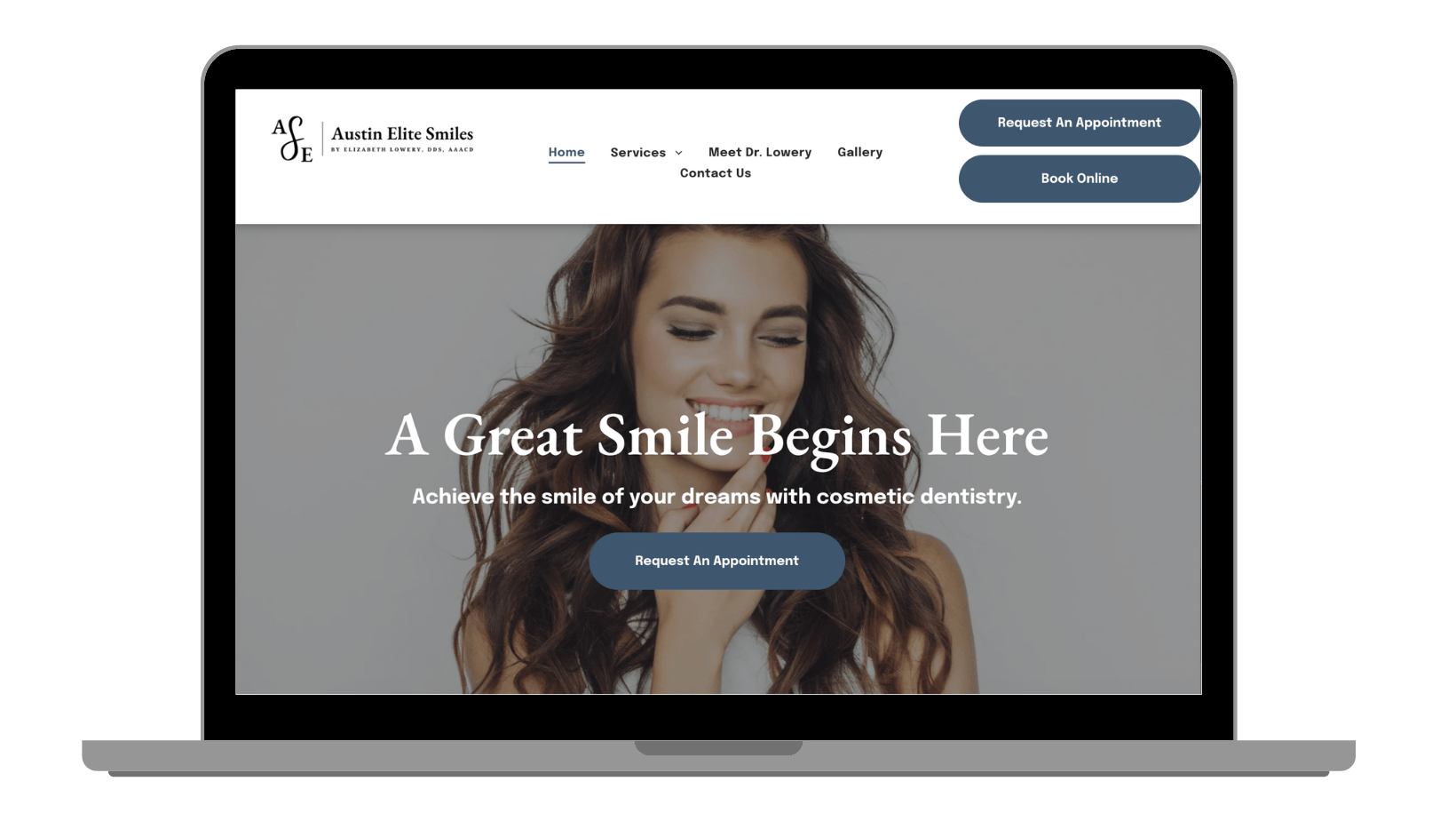 Austin Elite Smiles web design