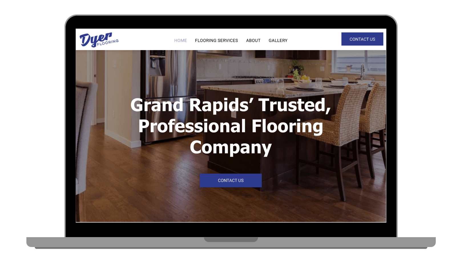 Dyer Flooring web design